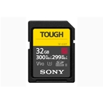 SONY SF-G32T Tarjeta V90 SDHC serie G PRO UHS-2 SPEED 3 de 32 GB 300 MB/s.