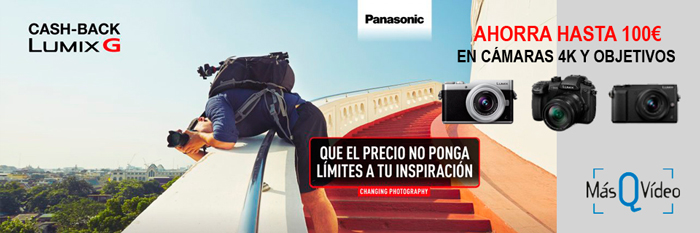 Panasonic Promoción Cashback Lumix G
