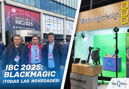 ¡Vamos a IBC 2025! Las novedades de Blackmagic que no te puedes perder