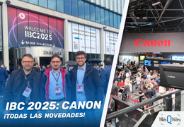 ¡Vamos a IBC 2025! Descubre lo último de Canon