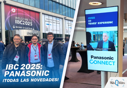 ¡Vamos a IBC 2025! ¿Estás listo para controlar tus cámaras Panasonic?
