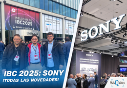 ¡Vamos a IBC 2025! Te contamos las novedades de Sony
