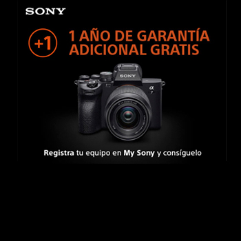 Sony Un Año de Garantía Adicional Gratis